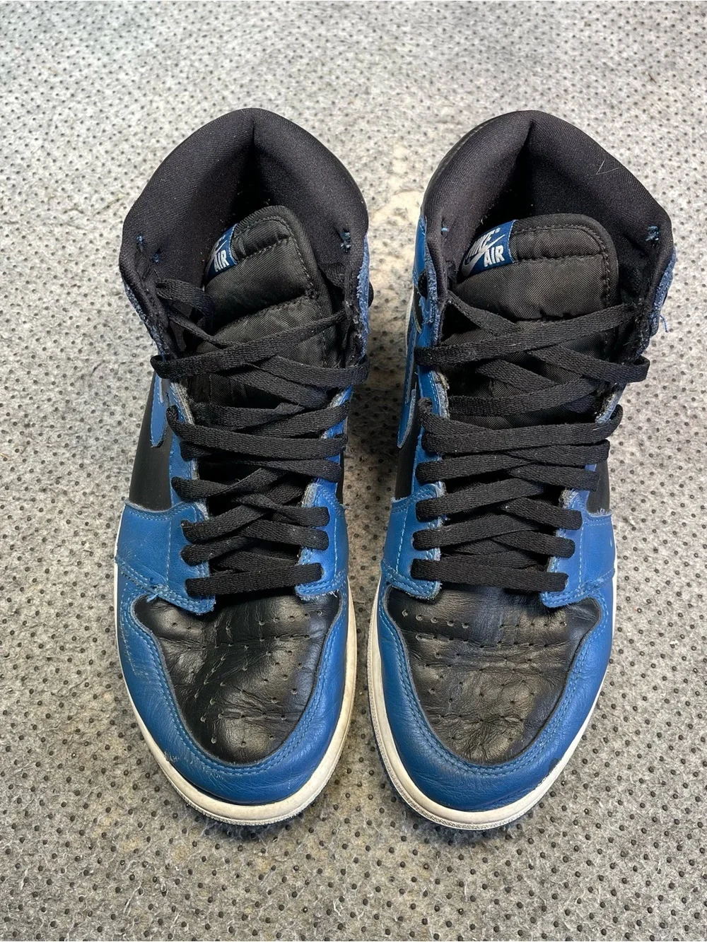 Jordan 1 High Dark Marina Blue Shoes Size 9 Men’s